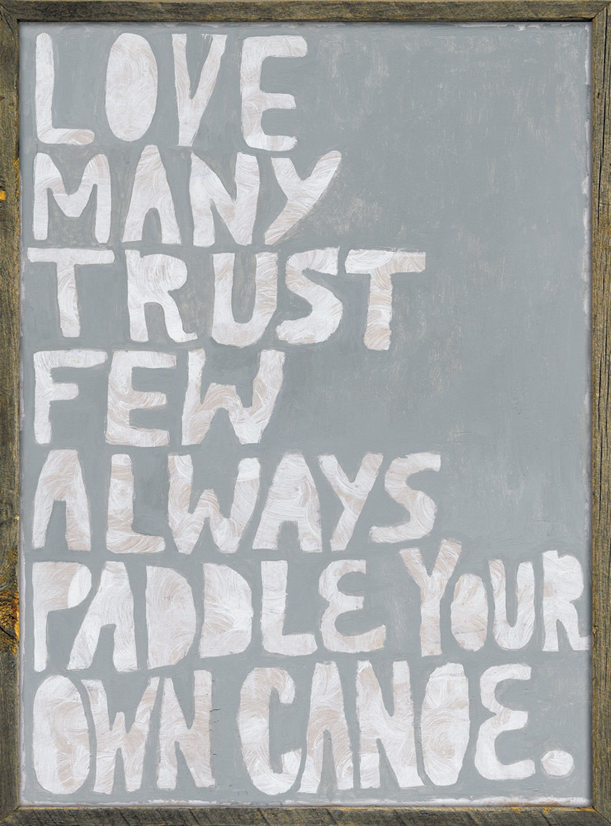 ART PRINT - PADDLE YOUR OWN CANOE-Art Print-Jack and Jill Boutique