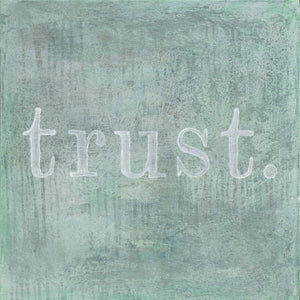 Art Print - Trust-Art Print-12" x 12"-Gallery Wrap-Jack and Jill Boutique