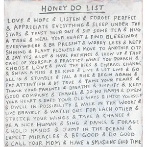 ART PRINT - Honey Do List-Art Print-Jack and Jill Boutique