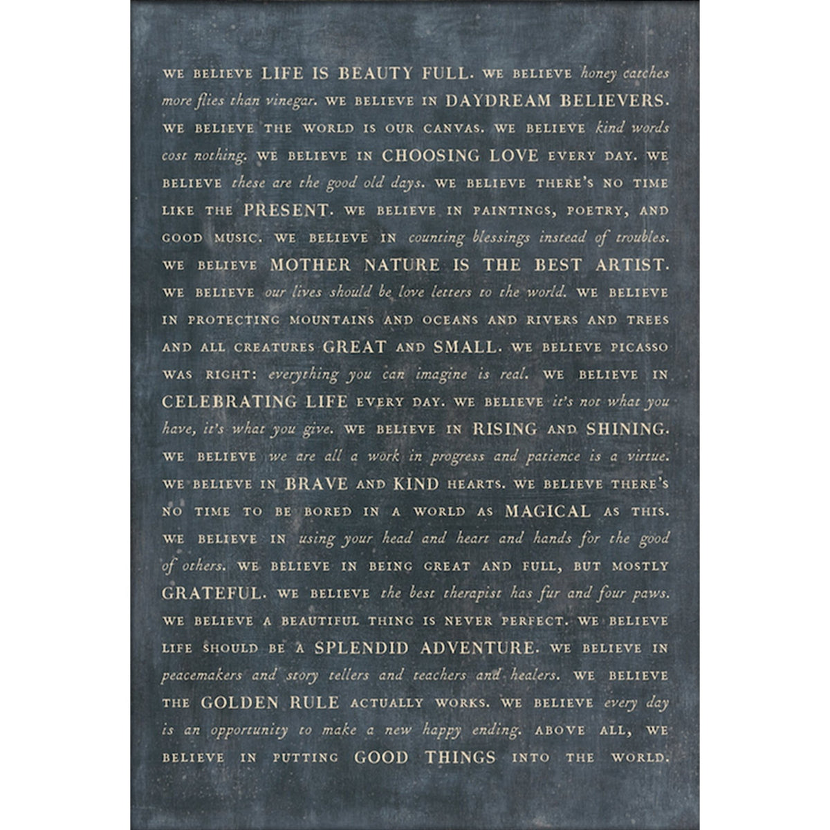 Manifesto - Book Collection Art Print-Art Print-Jack and Jill Boutique