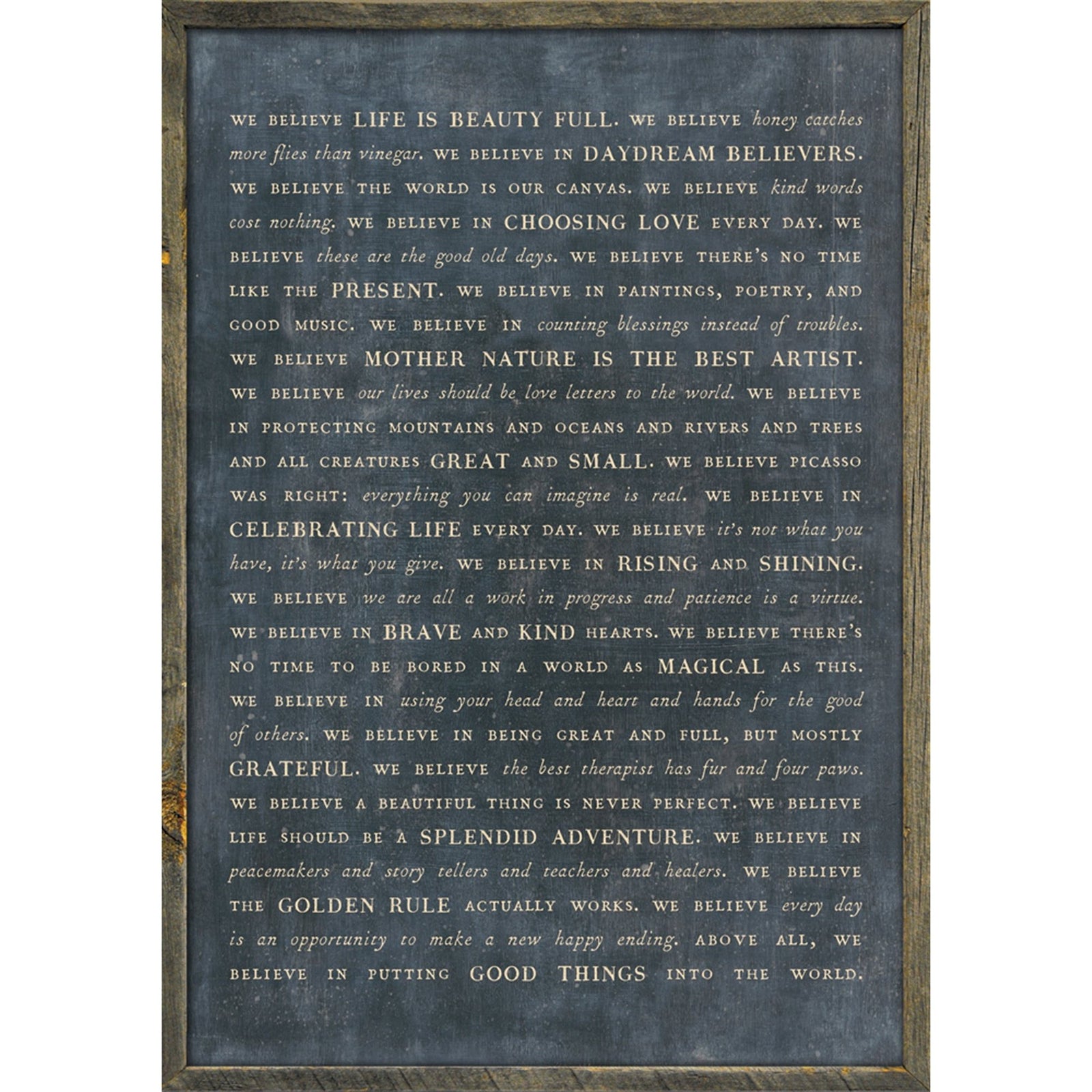 Manifesto - Book Collection Art Print-Art Print-Jack and Jill Boutique