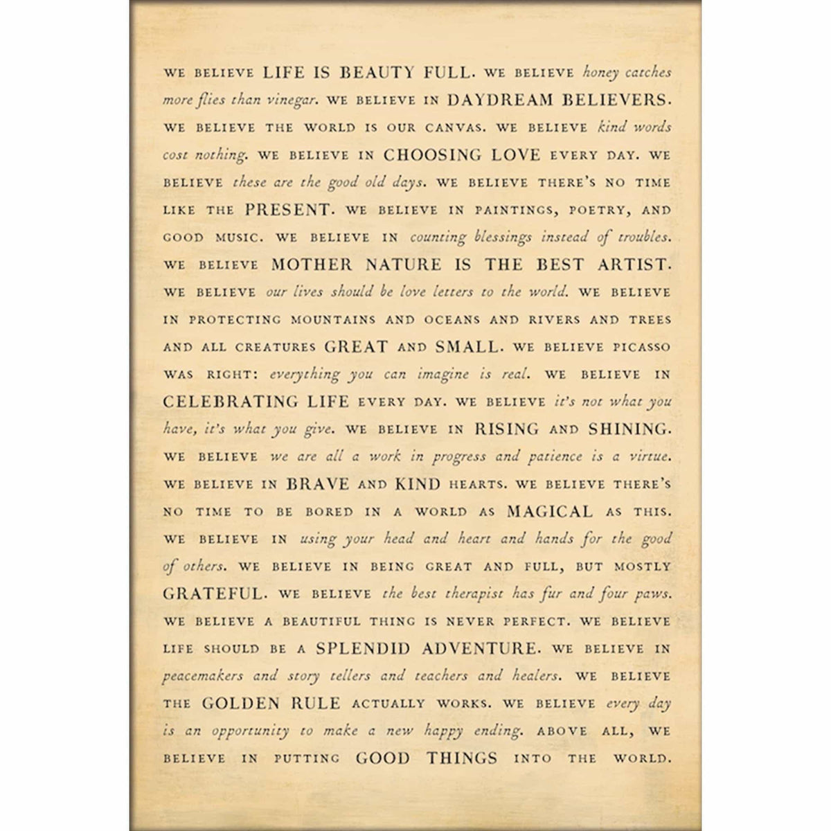 Manifesto - Book Collection Art Print-Art Print-Jack and Jill Boutique