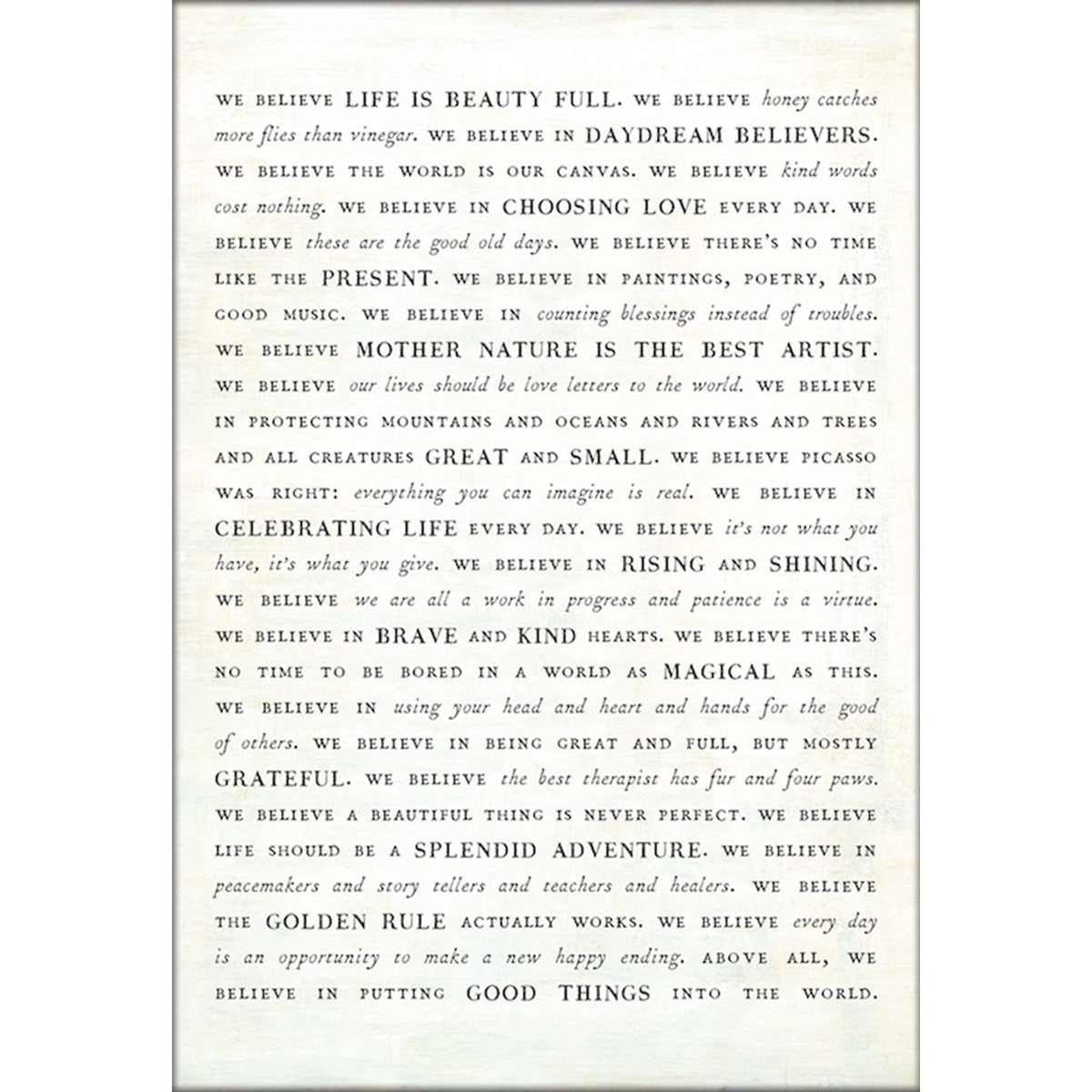 Manifesto - Book Collection Art Print-Art Print-Jack and Jill Boutique