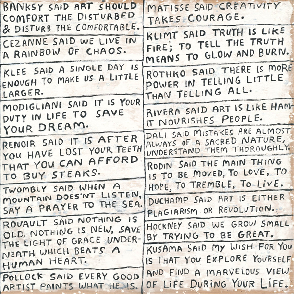 Art Print - Masters-Art Print-Jack and Jill Boutique