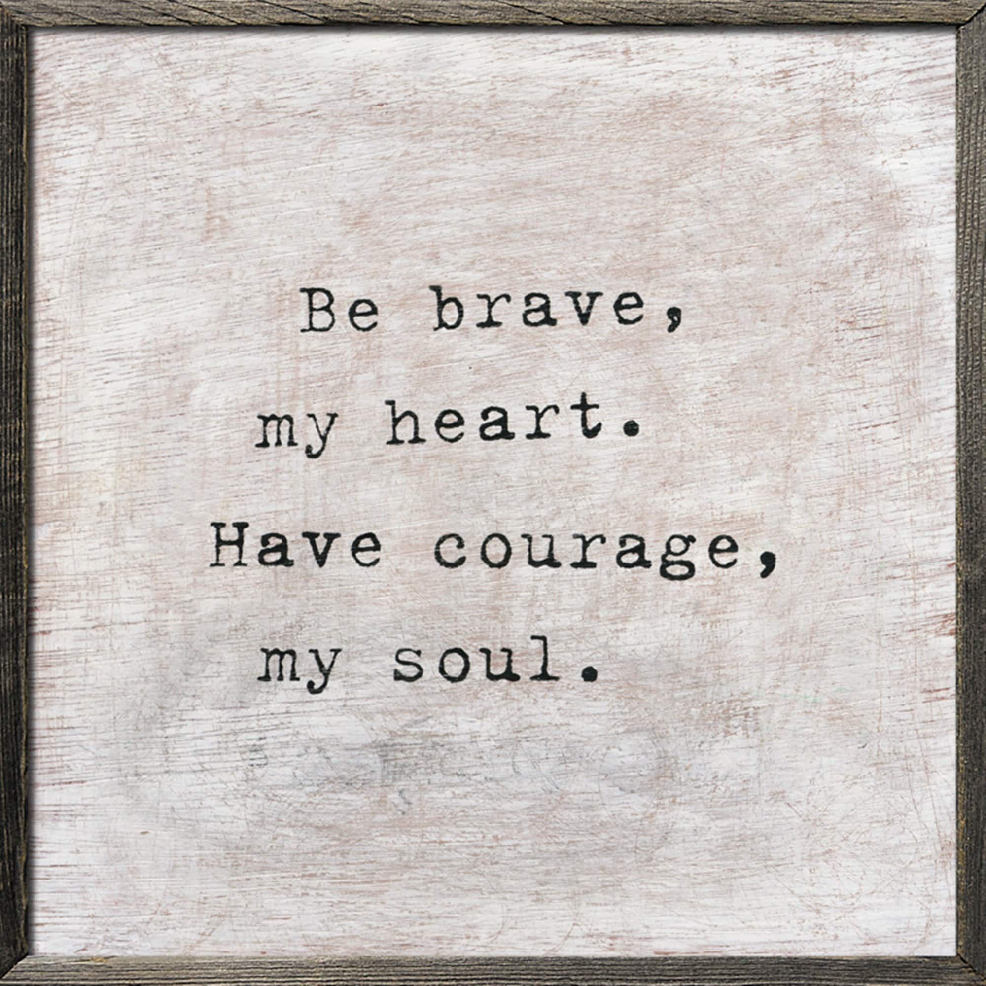 Art Print - Be Brave-Art Print-Jack and Jill Boutique