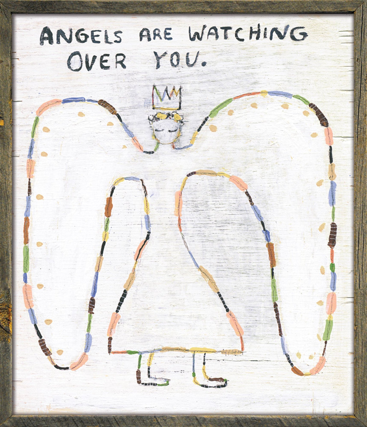 ART PRINT - ANGELS ARE WATCHING-Art Print-Jack and Jill Boutique