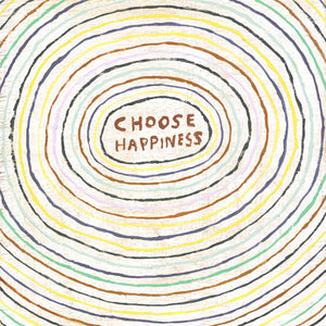 ART PRINT - CHOOSE HAPPINESS-Art Print-24" x 24"-Gallery Wrap-Jack and Jill Boutique