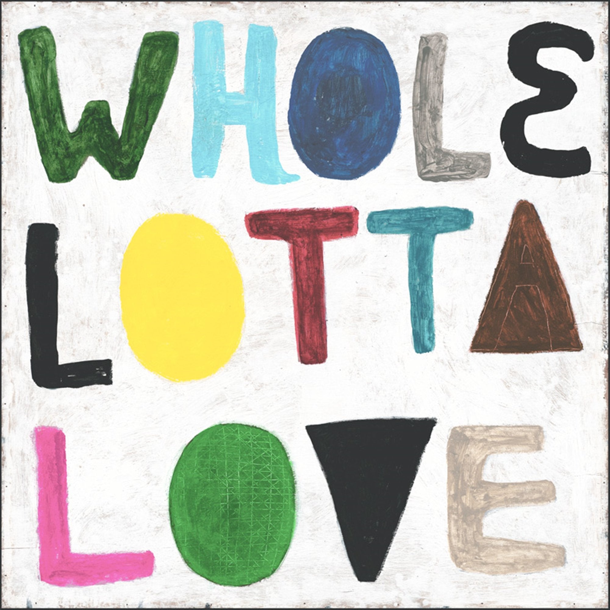 ART PRINT - COLORFUL WHOLE LOTTA LOVE - Jack and Jill Boutique