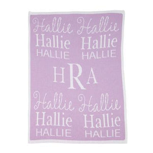 All About Me Blanket Personalized Stroller Blanket or Baby Blanket-Blankets-Jack and Jill Boutique