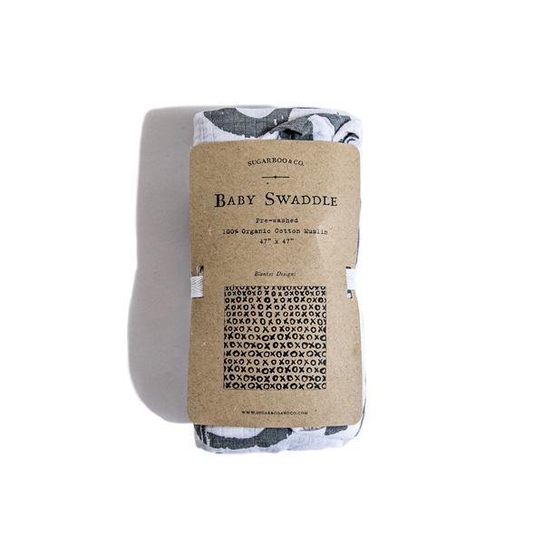 Baby Swaddle Blanket - XO-Baby Blanket-Jack and Jill Boutique