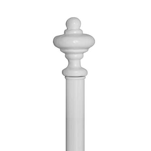 Finial finishes for iron beds-Finial-Astro - Diameter 2.5", Height 3"-Jack and Jill Boutique