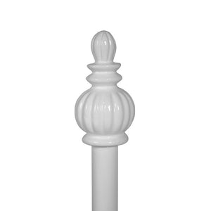Finial finishes for iron beds-Finial-Royal - Width 2", Length 2", Height 4"-Jack and Jill Boutique