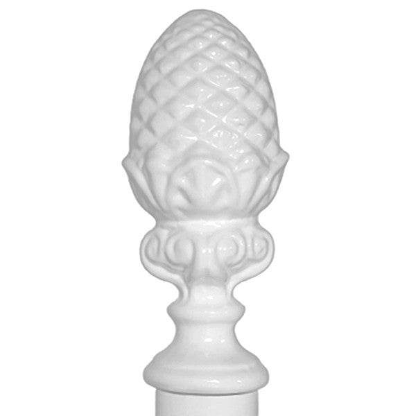 Finial finishes for iron beds-Finial-Extra Large Acorn - Diameter 3", Height 7.5"-Jack and Jill Boutique