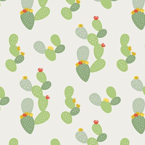 Fabric by the Yard | Day Trip Prickly in Light-Fabric-Jack and Jill Boutique