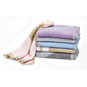 Metallic Slanted Large Letter Stroller Blanket or Baby Blanket-Blankets-Jack and Jill Boutique
