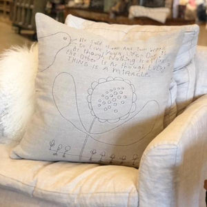 Two Ways to Live Pillow-Pillow-Jack and Jill Boutique