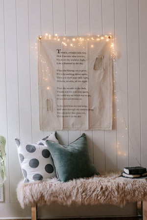 Wall Tarp - Twinkle, twinkle little star-Wall Tarp-Jack and Jill Boutique