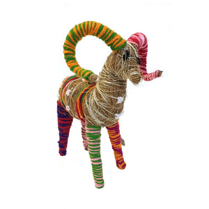 Fair Trade Jute Animals (Set of 6)-Dolls-Jack and Jill Boutique