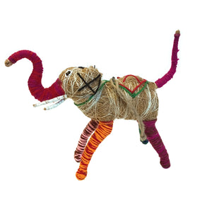 Fair Trade Jute Animals (Set of 6)-Dolls-Jack and Jill Boutique