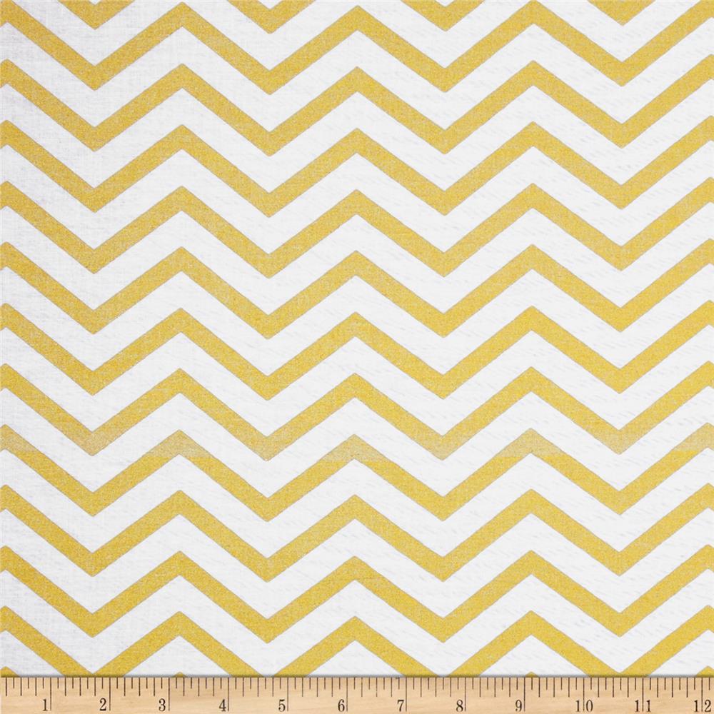 Sleek Chevron Pearlized Fabric by the Yard | 100% Cotton-Fabric-Jack and Jill Boutique