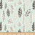 Hello Bear Leaflet Eucalyptus Fabric by the Yard | 100% Cotton-Fabric-Eucalyptus-Jack and Jill Boutique