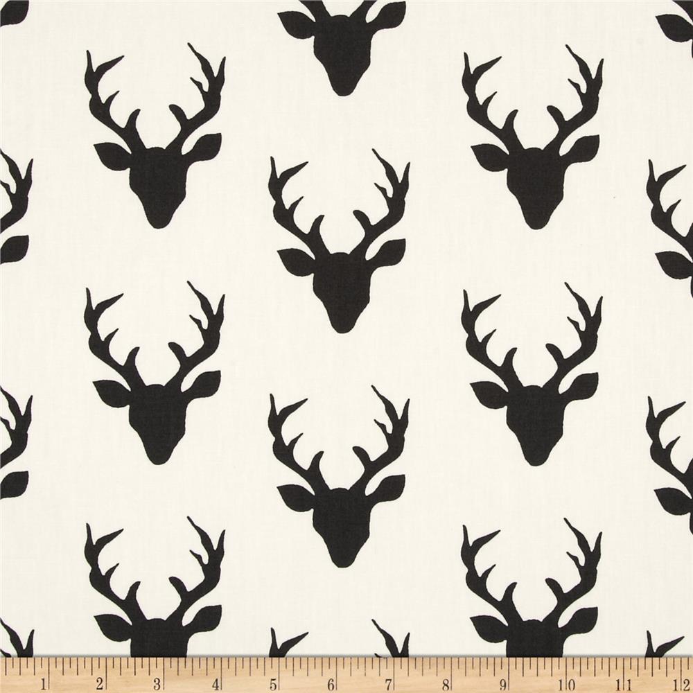 Hello Bear Buck Forest Night Fabric by the Yard | 100% Cotton-Fabric-Jack and Jill Boutique