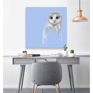 Drippy Owl Canvas Wall Art-Canvas Wall Art-14x14-Jack and Jill Boutique