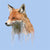 Drippy Fox Canvas Wall Art-Canvas Wall Art-10x10-Jack and Jill Boutique