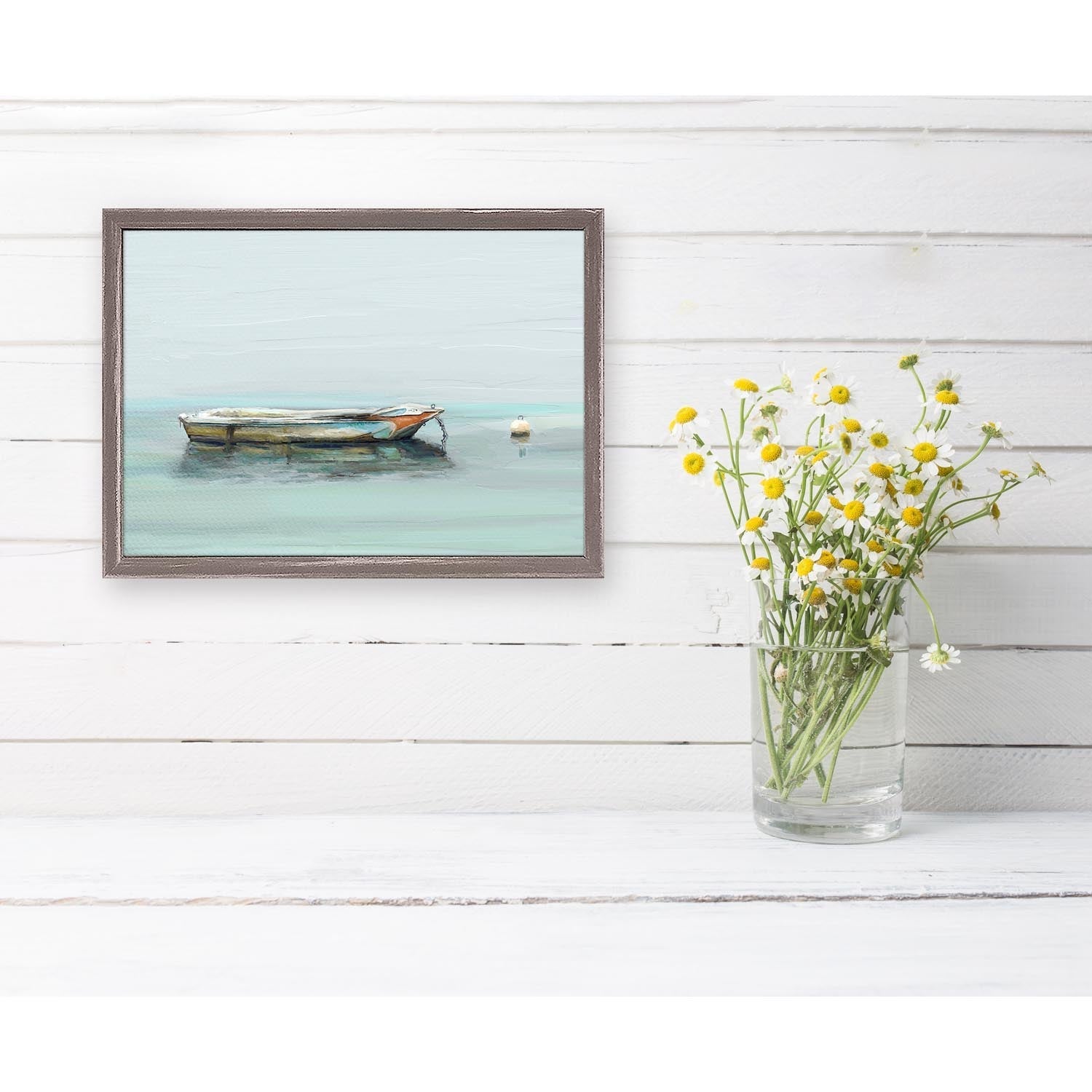 Quiet Waters Mini Framed Canvas-Mini Framed Canvas-Jack and Jill Boutique