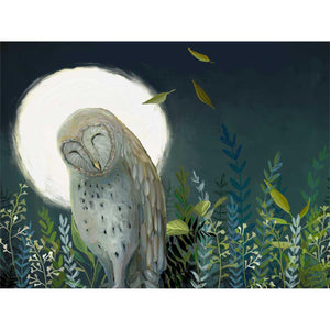 Midnight Owl Canvas Wall Art-Canvas Wall Art-14x10-Jack and Jill Boutique