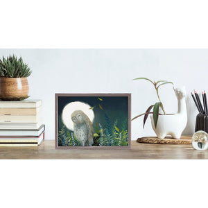 Midnight Owl Mini Framed Canvas-Mini Framed Canvas-Jack and Jill Boutique