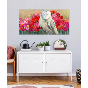 Daytime Owl Canvas Wall Art-Canvas Wall Art-30x15-Jack and Jill Boutique