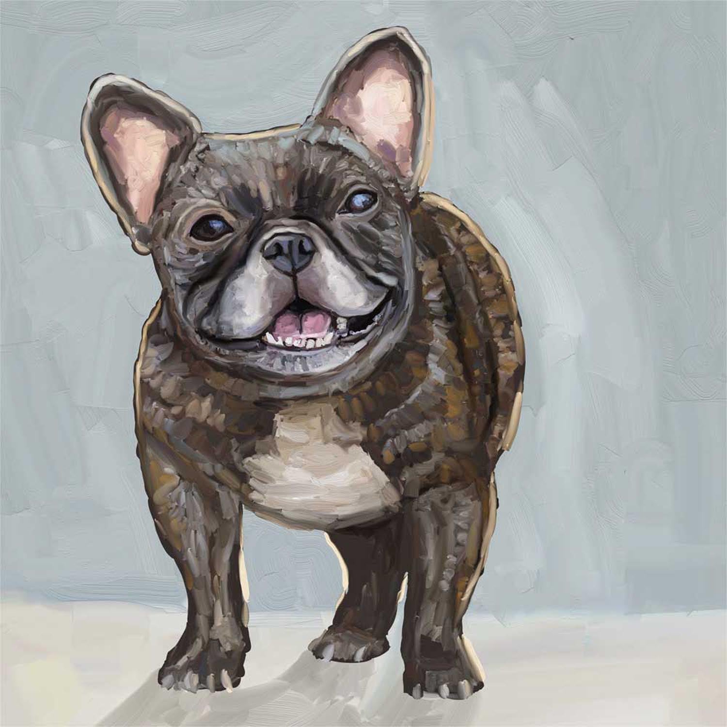Good Boy Frenchie Canvas Wall Art-Canvas Wall Art-10x10-Jack and Jill Boutique
