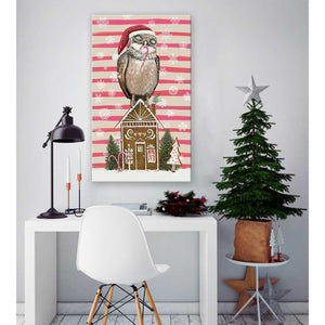 Holiday - Gingerbread Owl Canvas Wall Art-Canvas Wall Art-18x30-Jack and Jill Boutique