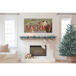 Holiday - Winter Woodland Merry Canvas Wall Art-Canvas Wall Art-30x15-Jack and Jill Boutique