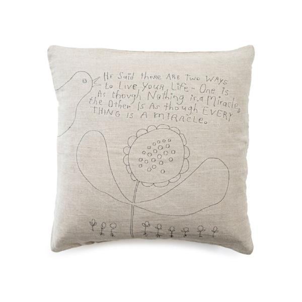 Two Ways to Live Pillow-Pillow-Jack and Jill Boutique