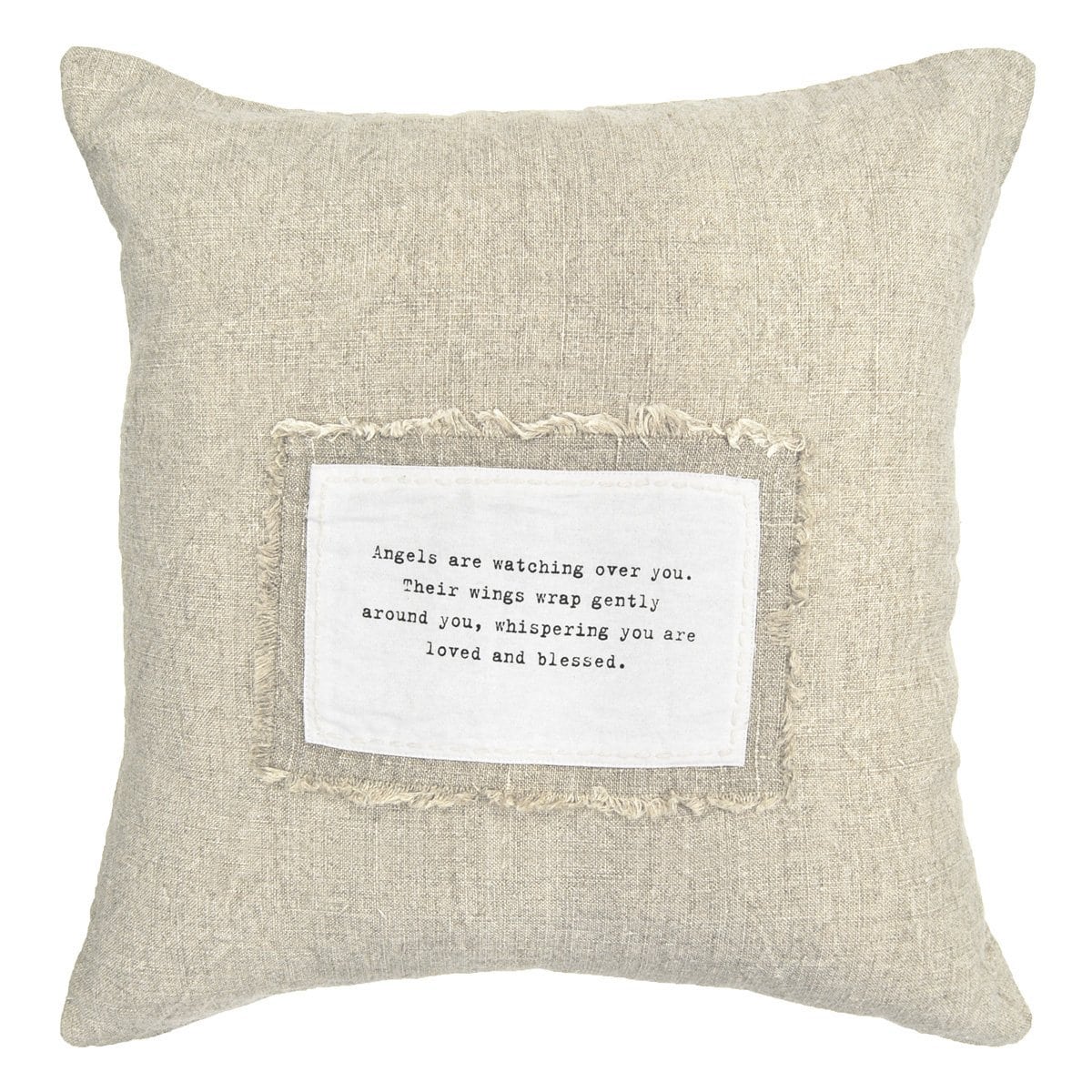Angels Are Watching - Patch Pillow-Pillow-Jack and Jill Boutique