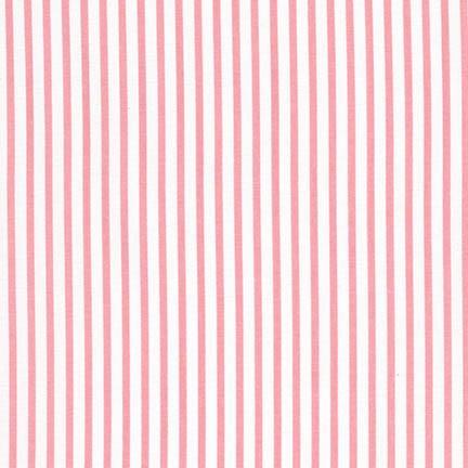Pink Stripe Fabric by the Yard | 100% Cotton-Fabric-Jack and Jill Boutique
