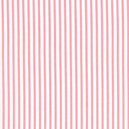 Pink Stripe Fabric by the Yard | 100% Cotton-Fabric-Yard-Jack and Jill Boutique