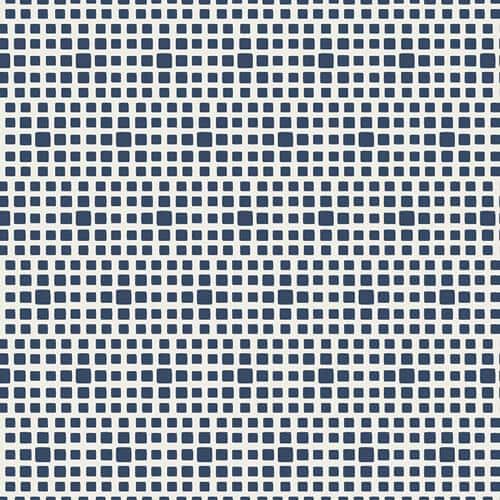 Squared Elements Navy Fabric by the Yard | 100% Cotton-Fabric-Jack and Jill Boutique
