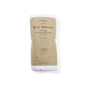 Baby Swaddle Blanket - E.B. Browning-Baby Blanket-Jack and Jill Boutique