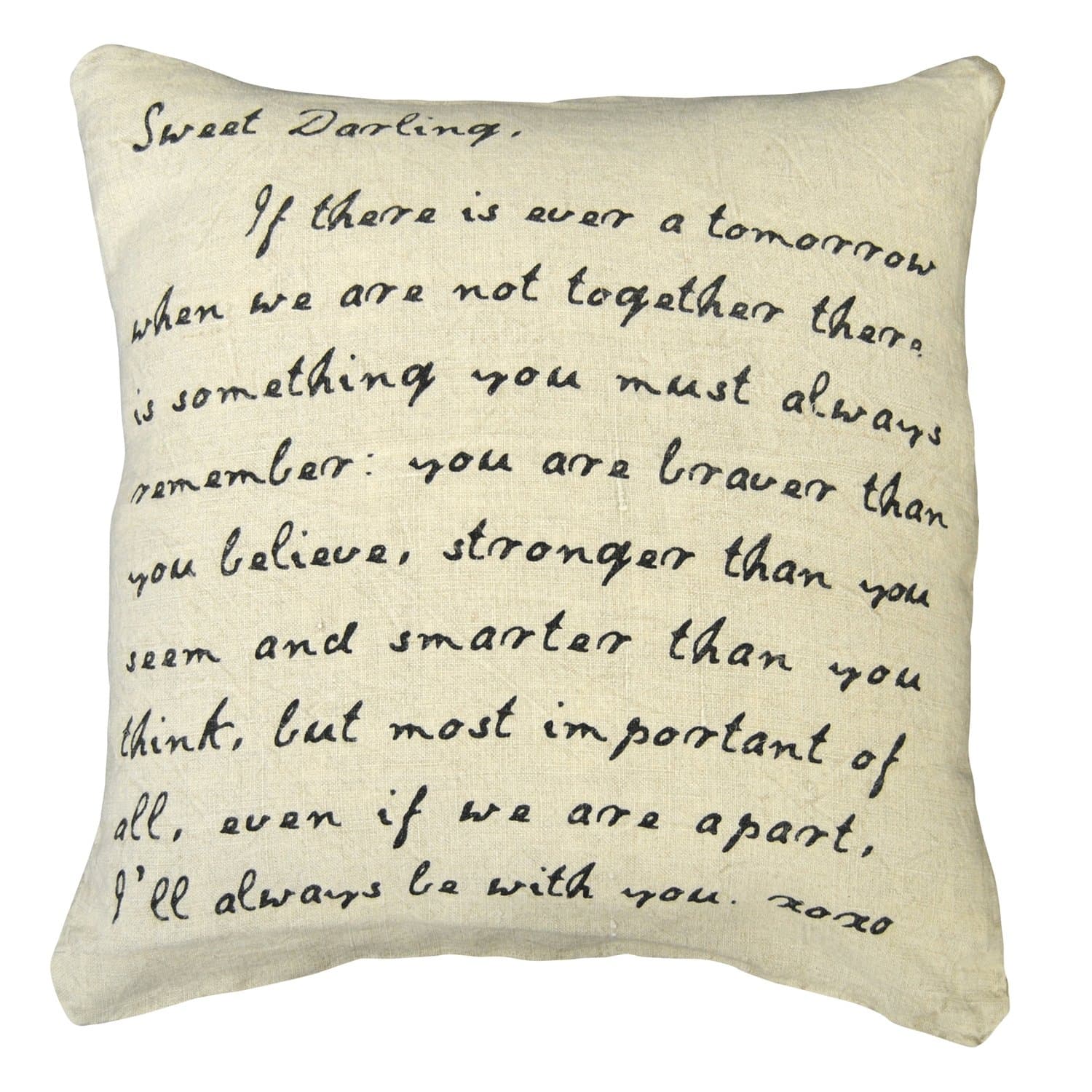 Pillow Collection - Sweet Darling, If There Is Ever - 24" x 24"-Pillow Collection-Jack and Jill Boutique