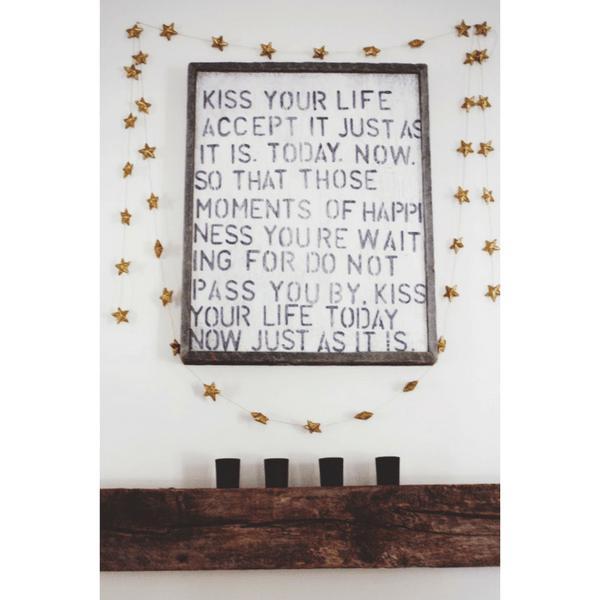 ART PRINT - Kiss Your Life-Art Print-Jack and Jill Boutique