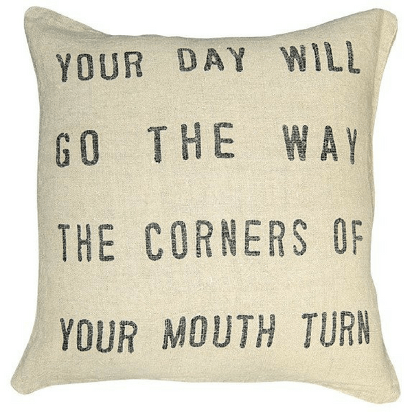 Your Day Will Go Pillow-Pillow-Jack and Jill Boutique