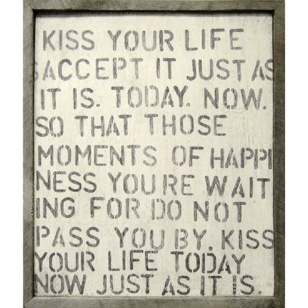 ART PRINT - Kiss Your Life-Art Print-Jack and Jill Boutique