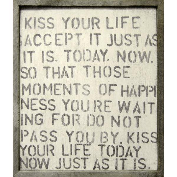 ART PRINT - Kiss Your Life-Art Print-Default-Jack and Jill Boutique