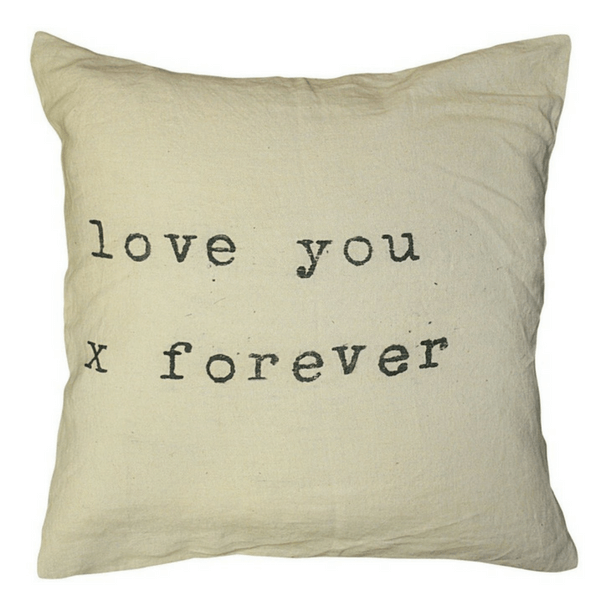 Love You X Forever Pillow-Pillow-Jack and Jill Boutique