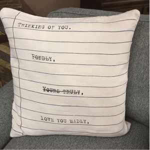 Thinking Of You Pillow-Pillow-Jack and Jill Boutique