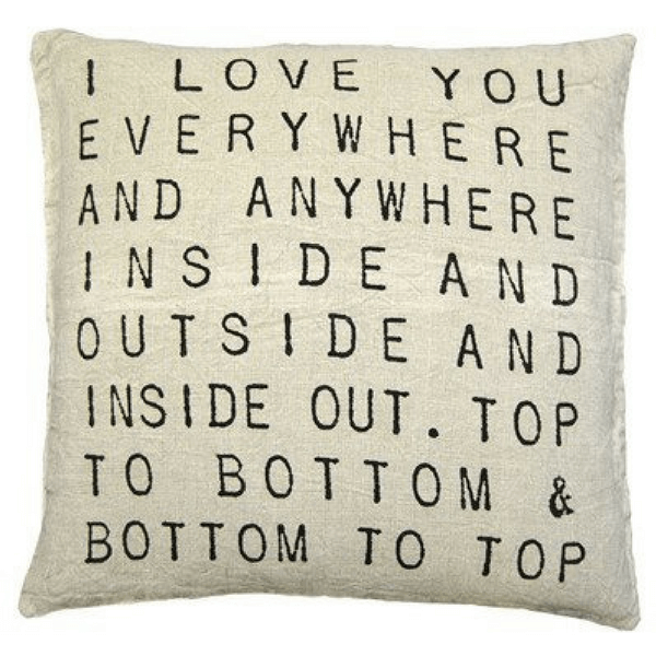 I Love You Everywhere Pillow-Pillow-Jack and Jill Boutique
