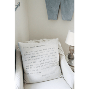 To My Sweet Darlings Pillow-Pillow-Jack and Jill Boutique